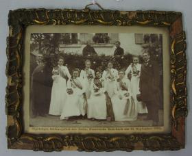 25jähriges Stiftungsfest der freiwilligen Feuerwehr Rohrbach am 14. September 1902.