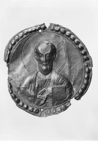 Runder Beschlag mit Iohannes dem Theologen