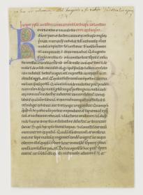 Initiale R(everendo), Epistola Anselmi ad Lanfrancum, Deutschland