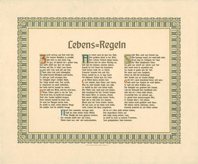 Lebens - Regeln