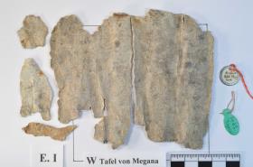 Megara I, Fluchtäfelchen mit attischer Inschrift