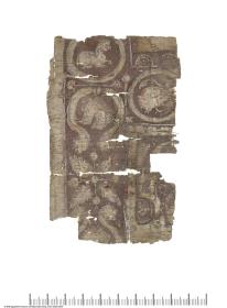 Papyrus mit einer Wirkmustervorlage