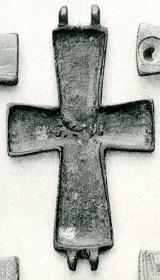 Reliquiarkreuz, Hälfte (Enkolpion)