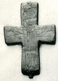 Reliquiarkreuz, Hälfte (Enkolpion)