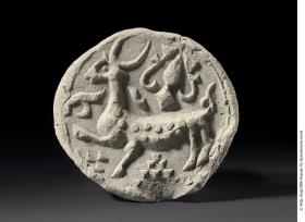 Stempel mit Antilope