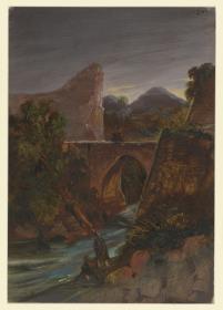Ansicht der Brücke bei Huexcotla