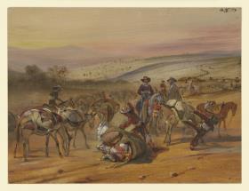Arrieros auf dem Weg nach Veracruz