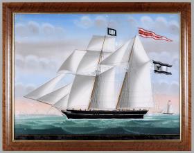 Hildegard v. Schwartzer; Capt. C. Brandenburg 1853