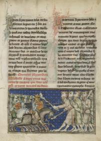 Alexander-Roman. Kampf mit Zyklopen