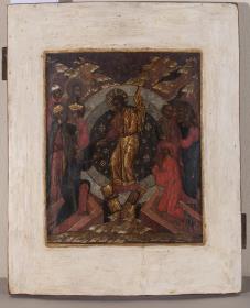 Ikone mit der Auferstehung Christi