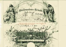 Konfirmations-Schein