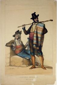 Costume Espaniol. Paysan et Contrebandier.