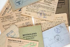 Zuzug, Textil- und Schuhkarte, Berechtigungsschein etc.