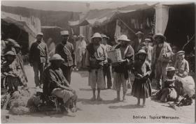 Marktszene aus Bolivien