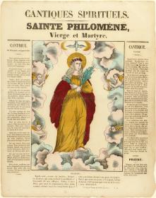 Cantiques spirituels. Sainte Philomène, vierge et martyre.