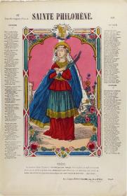 Sainte Philomène.