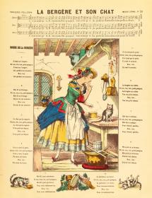 La Bergère et son chat.