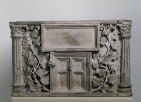 Aschenkiste für Lucius Abuccius Pothus und seine Frau