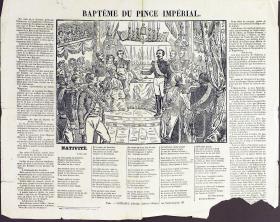 Baptême du Prince Impérial.