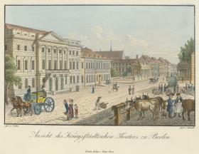 Ansicht des Königsstädtischen Theaters zu Berlin