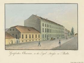 Gräfesches Clinicum in der Zigel-Straße zu Berlin