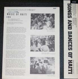 Songs and Dances of Haiti