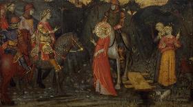 Die heilige Margarete vor Olybrius