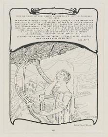 Wenn der Wunsch zum Leben aufhört (Text mit Illustration aus: Jugend 1898, Seite 678)