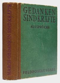 Gedanken sind Kräfte. (Feldpostausgabe 1943.)