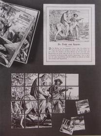 "Biblische Legetafeln mit neutestamentl. Bildern nach Schnorr von Carolsfeld".