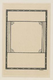 Zierleisten zu Goethe-Kalender auf das Jahr 1906