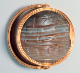 Mykenisches Siegel (Lentoid)